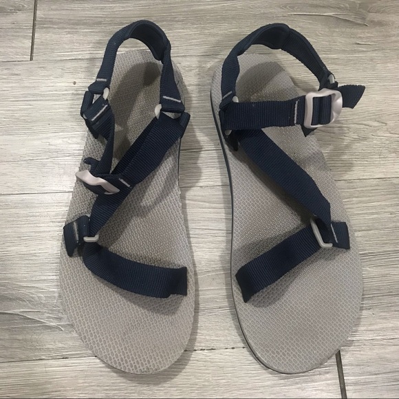 Columbia size 14 “Red River” Navy Blue Outdoor Sandals - Picture 1 of 10